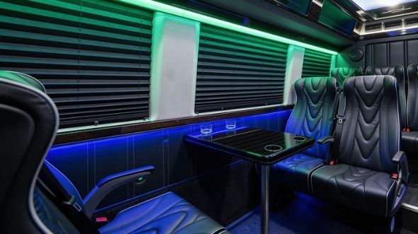 18 passenger sprinter van inside coral springs