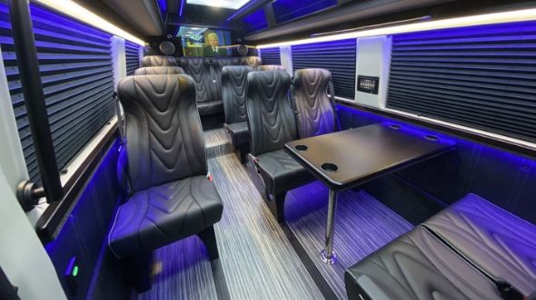 18 passenger sprinter van interior coral springs