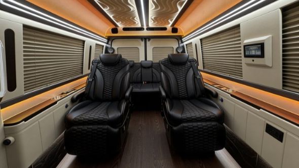 8 passenger sprinter van inside coral springs