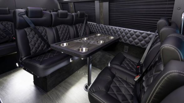coral springs 10 passenger sprinter van interior