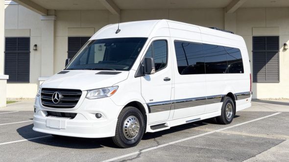 coral springs wedding sprinter van rental