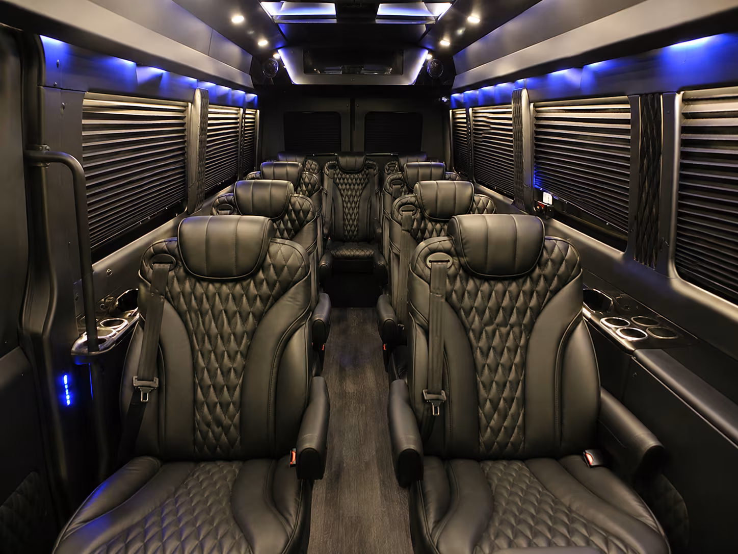 coral springs 10 passenger sprinter van interior