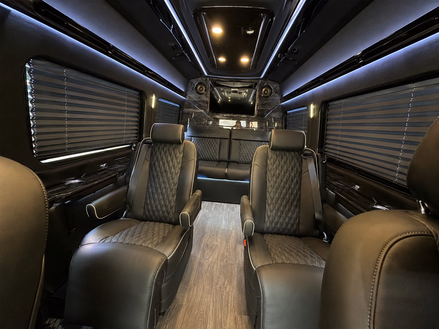 coral springs 18 passenger sprinter van interior