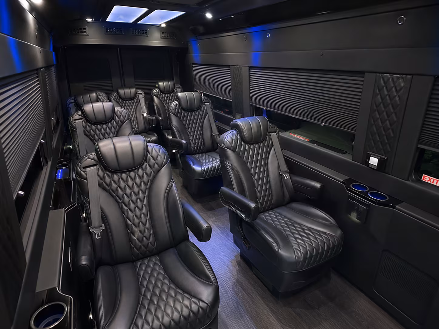 coral springs 20 passenger sprinter van inside