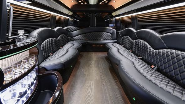 sprinter limousine inside coral springs